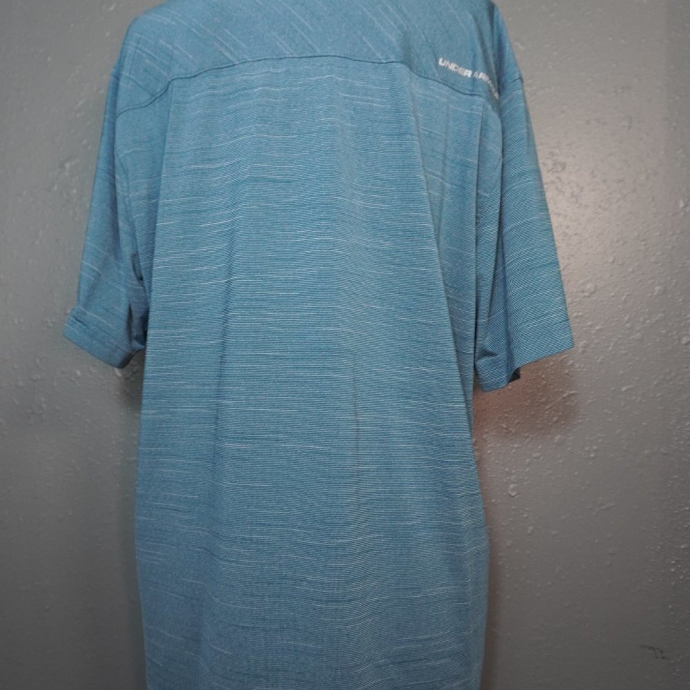 Under Armour Mens Bundle (2) Collard Regular Fit Short Sleeve Shirts Size Large - Picture 3 of 10